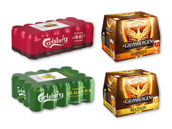 Carlsberg eller Grimbergen øl