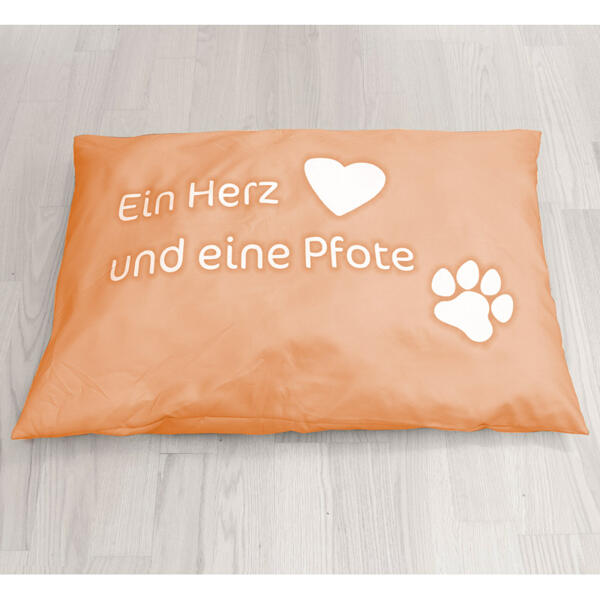 Hundekissen mit Spruch