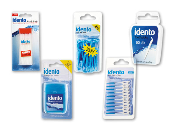IDENTO Tandplejeprodukter