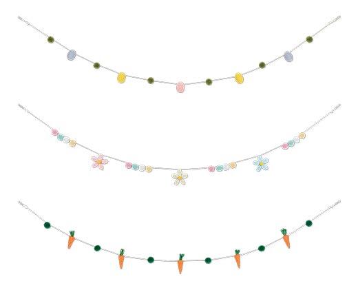 Huntington Home Fabric Garland