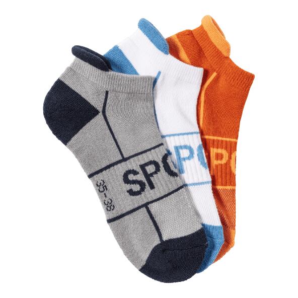 CRANE(R) 				Chaussettes de sport, 3 paires