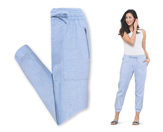 Serra Ladies Linen Pants