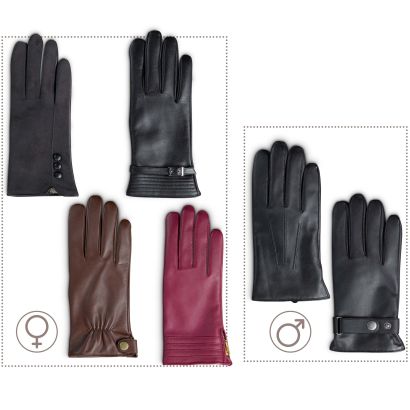 Gants en cuir