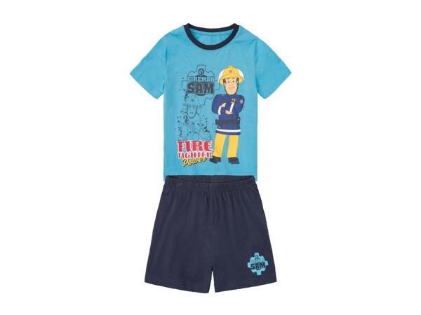 Boys' Short Pyjama Set "Paw Patrol, Minions, Fireman Sam"