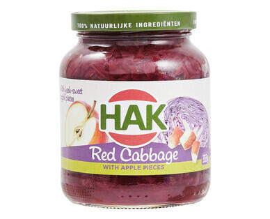 Hak Sauerkraut 340g or Red Cabbage 355g