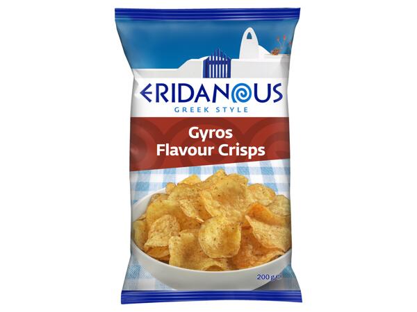 Greek-Flavoured Crisps