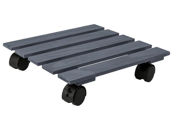 Podstavec pod květináč s kolečky