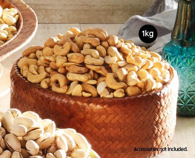 Dry Roasted Cashews 1kg
