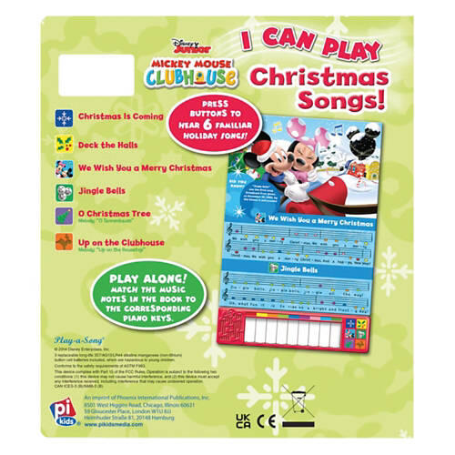 Christmas Sound Book - Mickey & Minnie Piano