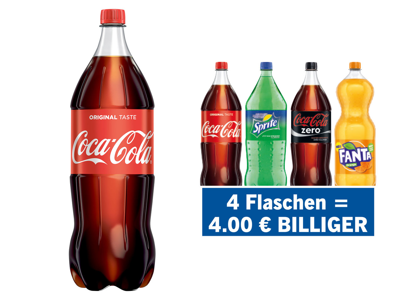 COCA COLA/FANTA/SPRITE Limonade