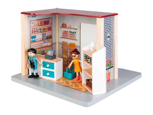 Playtive Wooden Room Play Set