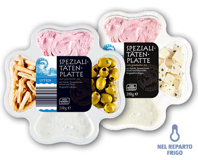 Piatti di specialità greche LYTTOS