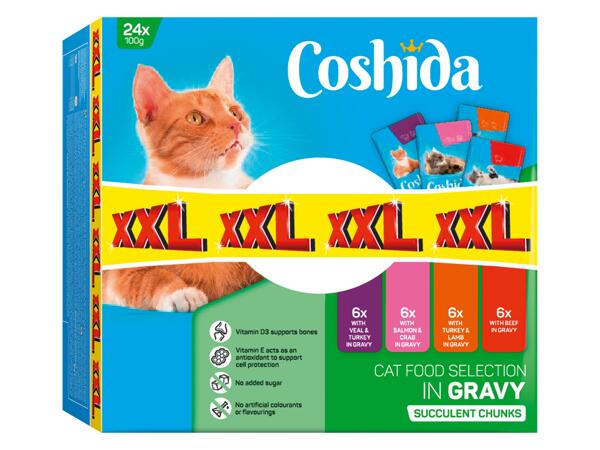 XXL Cat Food Selection