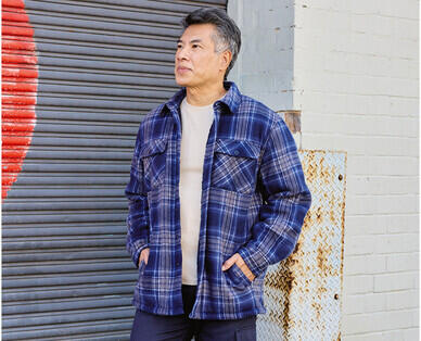 Men's Sherpa Work Shacket