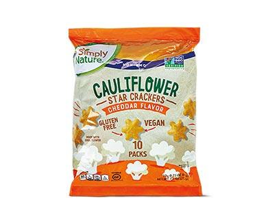 Simply Nature Cauliflower Stars Portion Packs