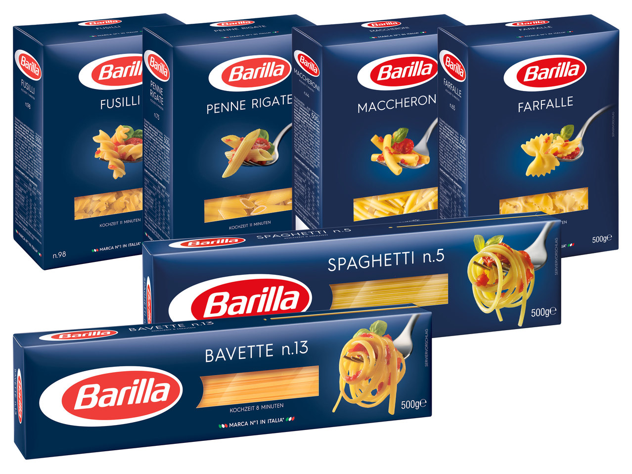 BARILLA Italienische Teigwaren