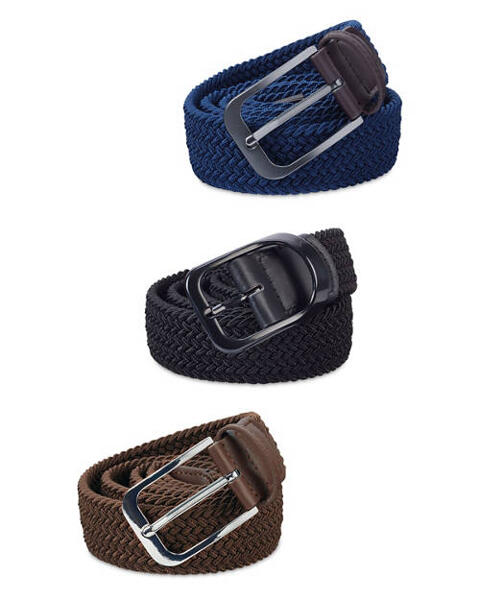 Mens Stretch Braided Belt