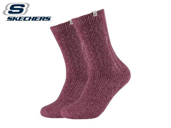 Skechers Ladies' Crew Socks - 2 Pairs