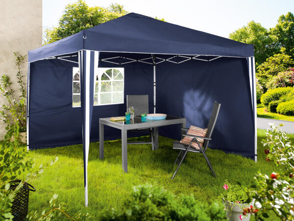 Tonnelle pliable en aluminium