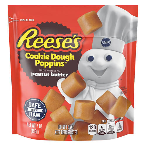 Reese's Peanut Butter Cookie Dough Poppins, 7 oz