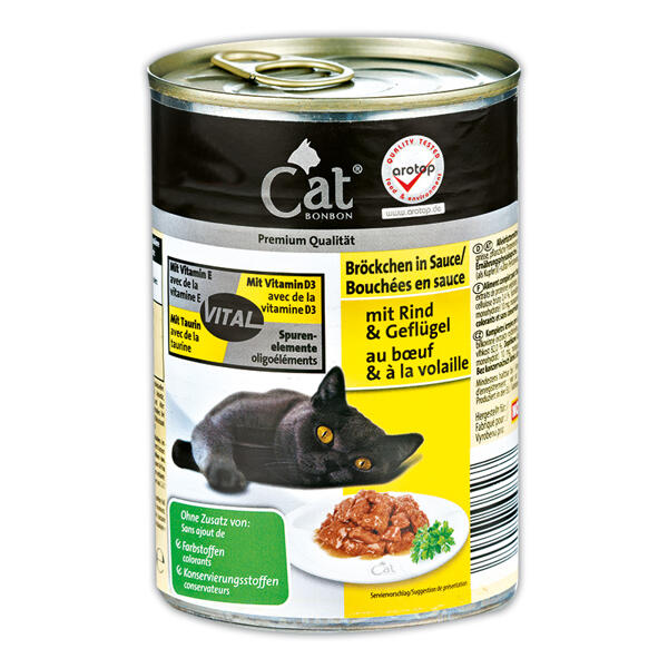 Katzennassnahrung
