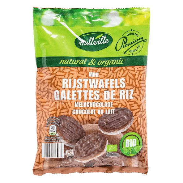 Minibioreiswaffeln
