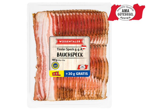 Bauchspeck 150 g + 30 g gratis