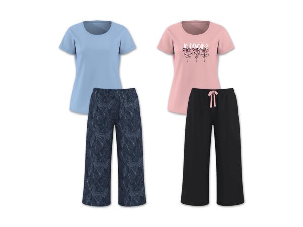 Damen Capri-Pyjama