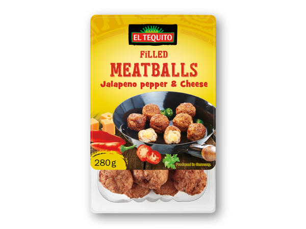 EL TEQUITO Kødboller med fyld
