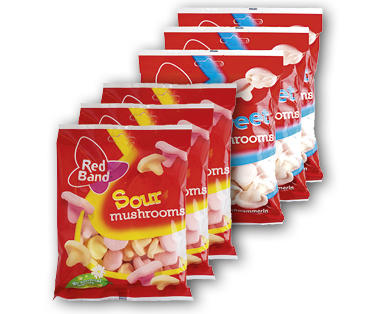 Champignons sucrés/acidulés RED BAND(R)