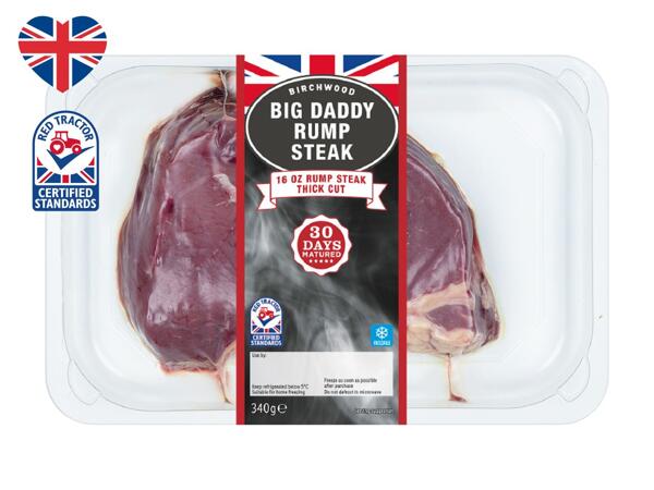 Birchwood Big Daddy British Beef Rump Steak