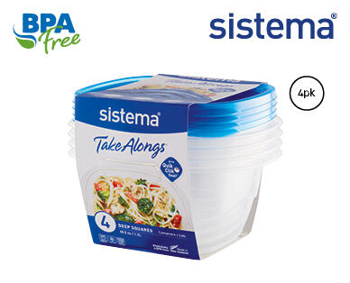Sistema Square Take Alongs 4pk