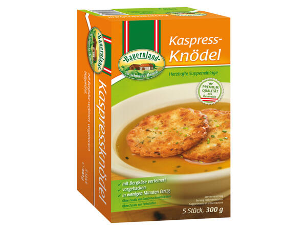 Bauernland Kaspress-Knödel