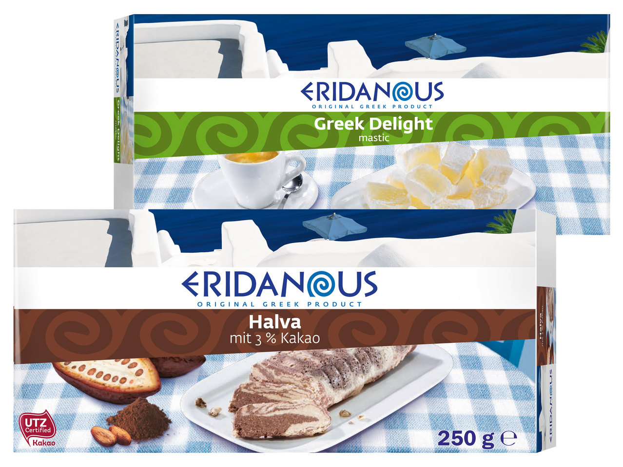 ERIDANOUS Halva oder Geleewürfel