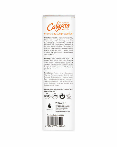 Calypso Once A Day SPF 20 Lotion