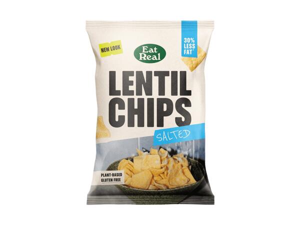 Chips de lentilles sel marin Eat Real