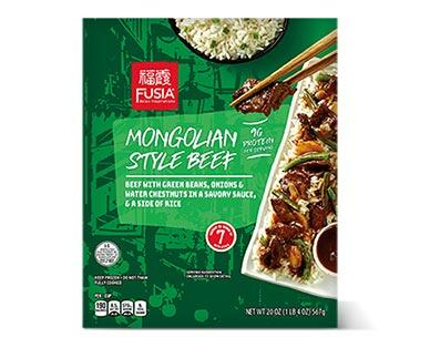Fusia Asian Inspirations 
 Mongolian Beef or Sweet & Sour Chicken Skillet