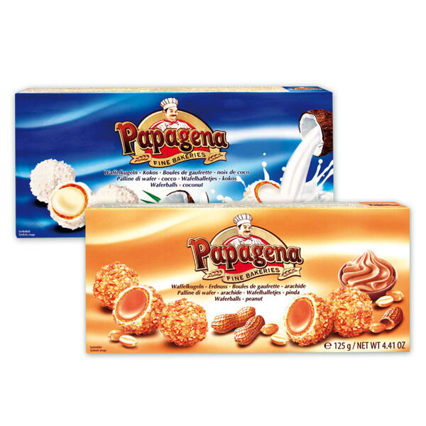 Waffelkugeln