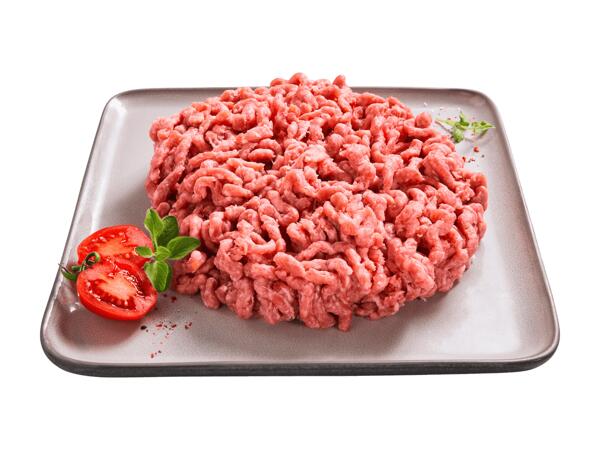 Viande hachée mélangée allégée