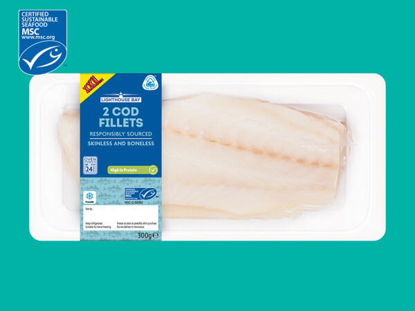 Lighthouse Bay 2 Cod Fillets