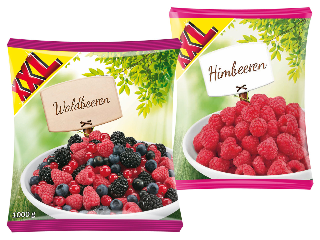 Tiefkühlfrüchte