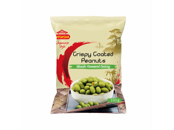 Crispy Wasabi-Coated Peanuts