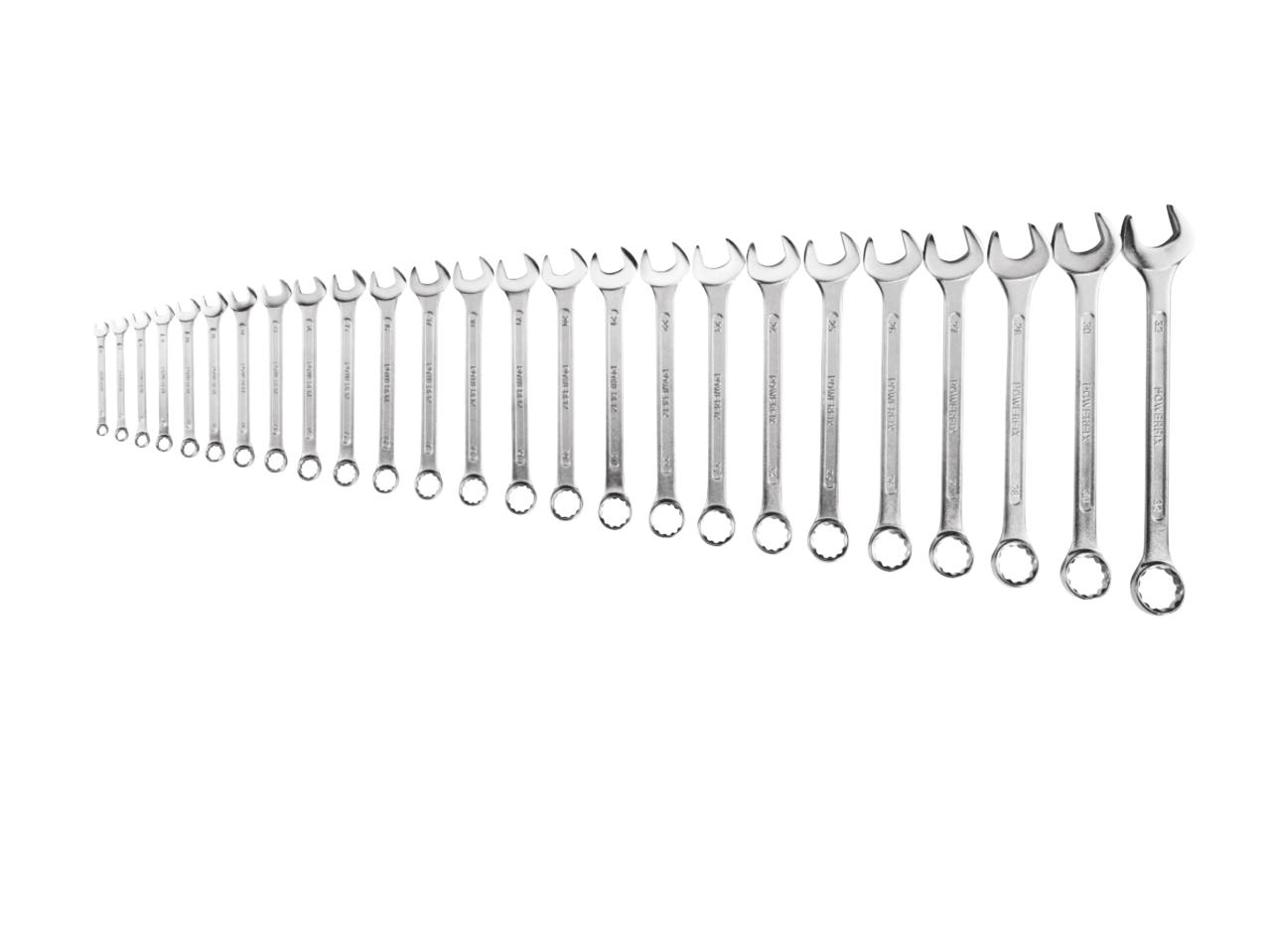 POWERFIX Combination Spanner Set