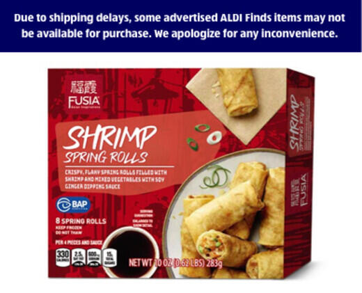Fusia Asian Inspirations 
 Shrimp or Veggie Spring Rolls