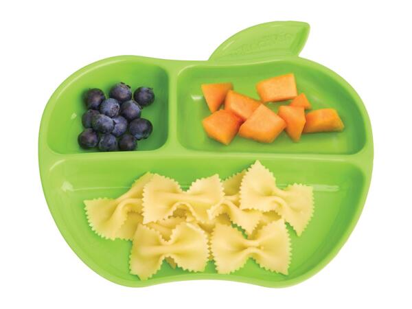 Munchkin Apple 3 Divided Plates