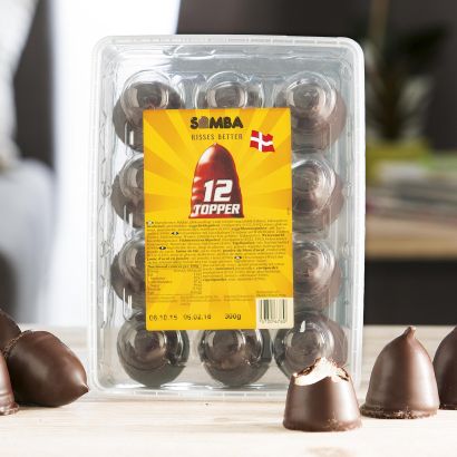 Bisous de mousse, 12 pcs
