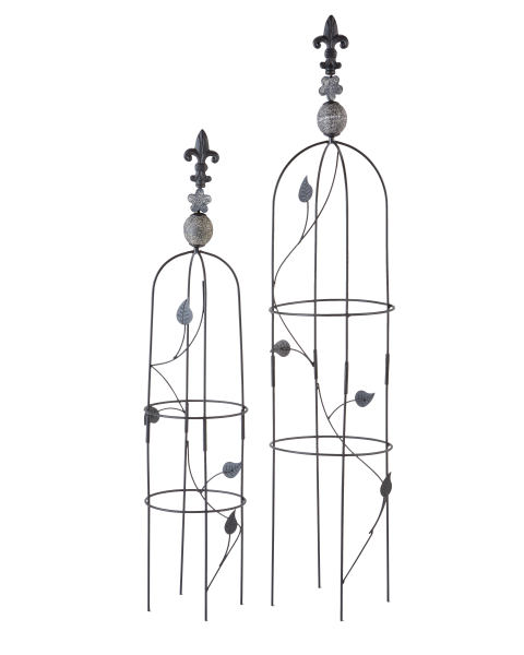 Floral Design Garden Obelisks