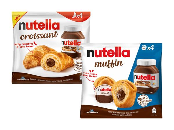 Nutella Croissant oder Muffins
