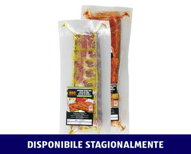 BBQ
SPARE RIBS DI MAIALE
