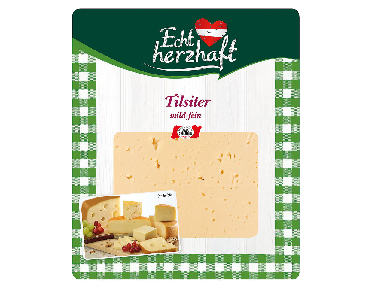 ECHT HERZHAFT Tilsiter Stück